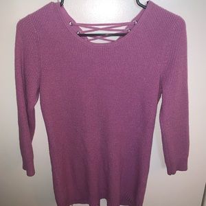 NY&C Purple Sweater